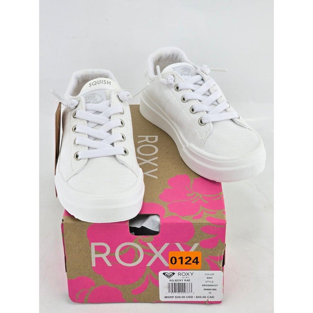 Roxy White Kids Sneakers
